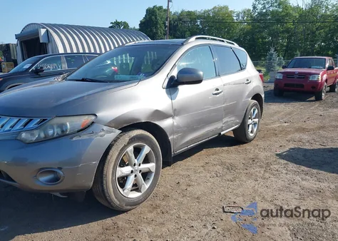 2010 Nissan Murano Sl from USA, damaged, VIN JN8AZ1MW1AW128958